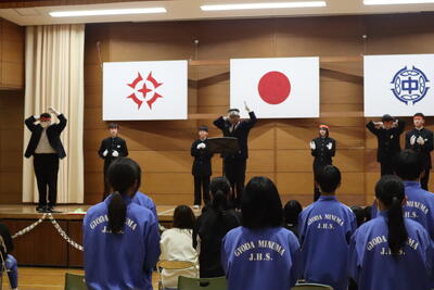 生徒会応援団演舞